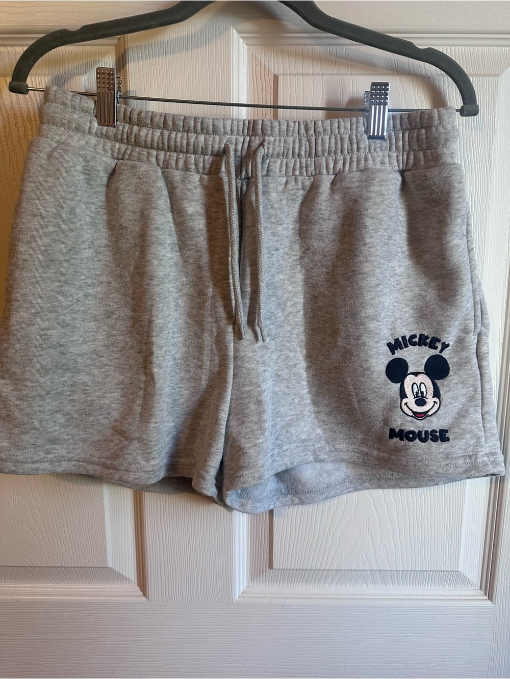 Disney Gray Mickey Mouse Athletic Lounge Shorts